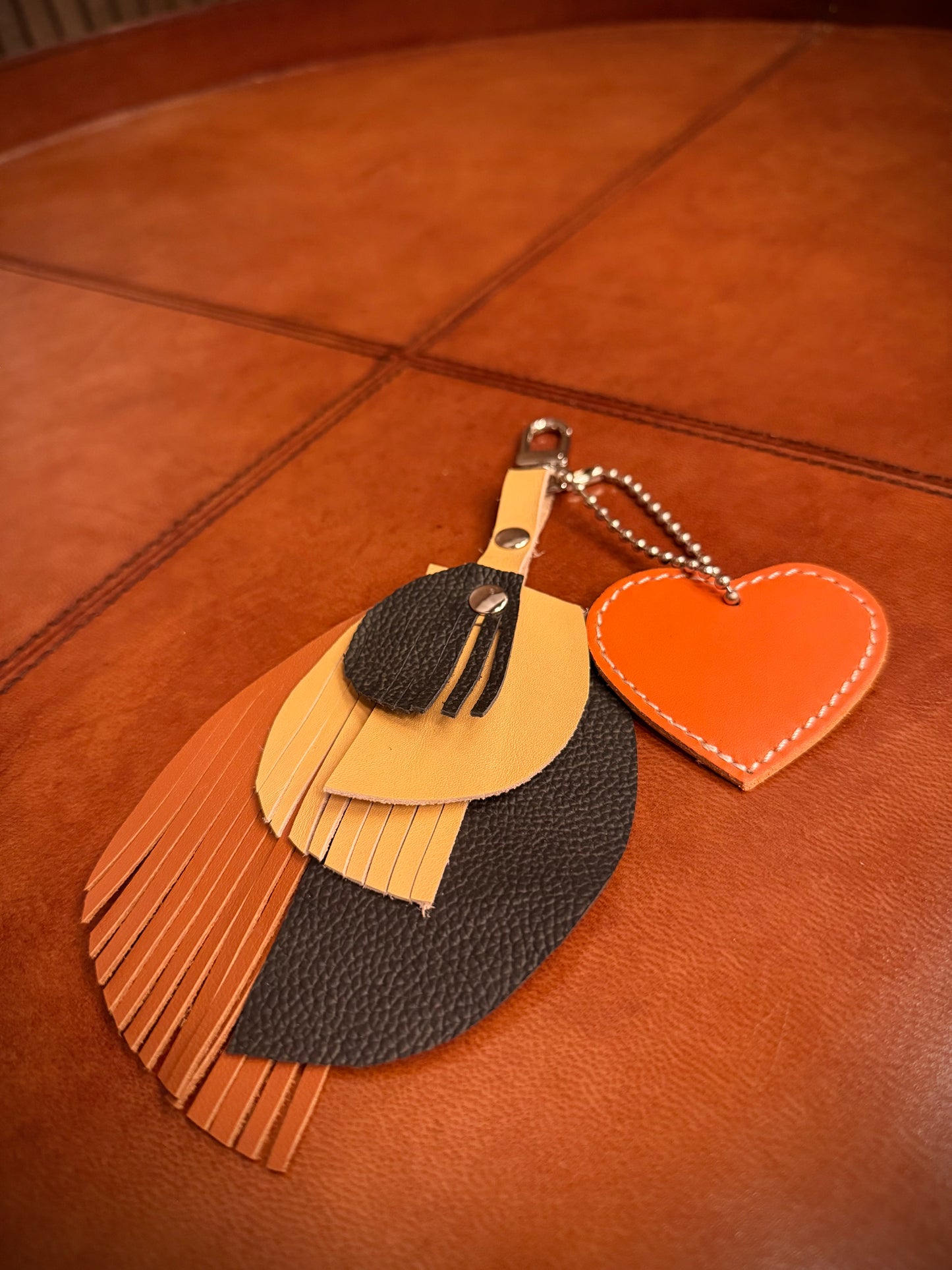 Leather Multicolored Charms