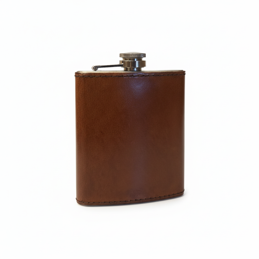 Premium Leather Hip Flask