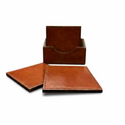 Square Leather Coaster