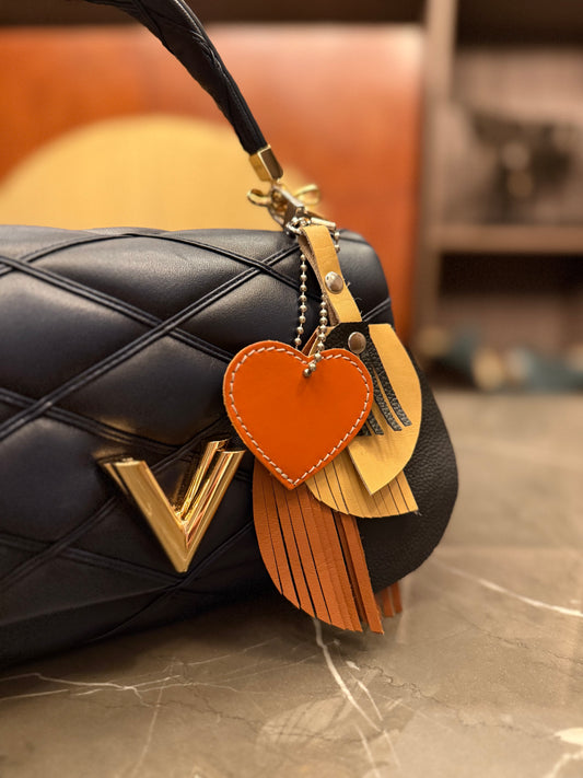 Leather Multicolored Charms