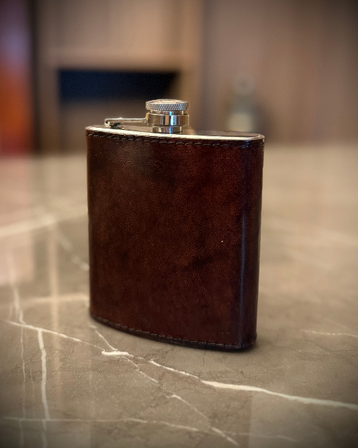 Leather Hip Flask