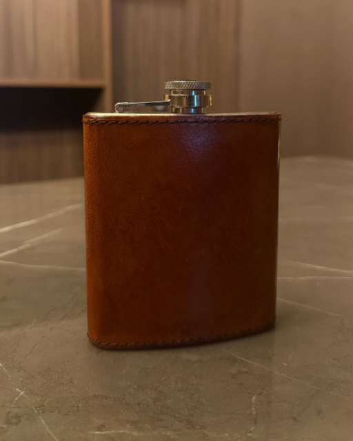 Premium Leather Hip Flask