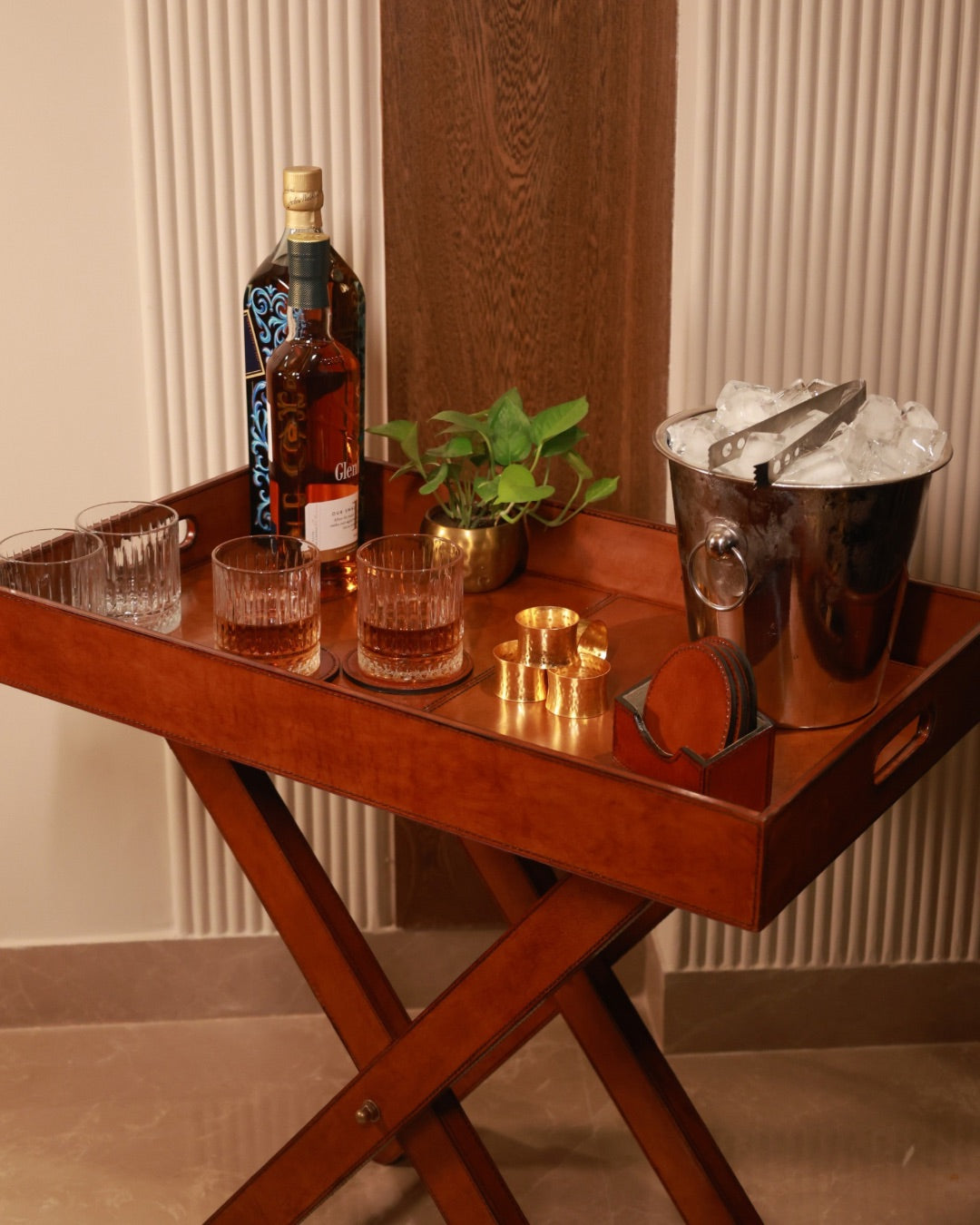 Premium Leather Coaster