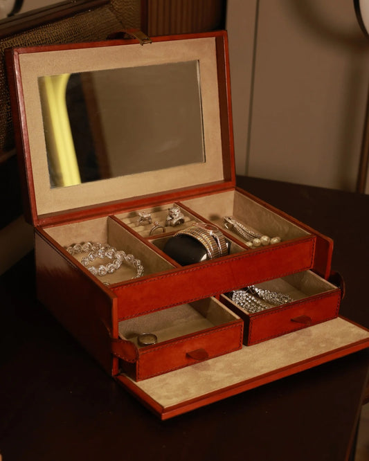 Leather Jewelry Box