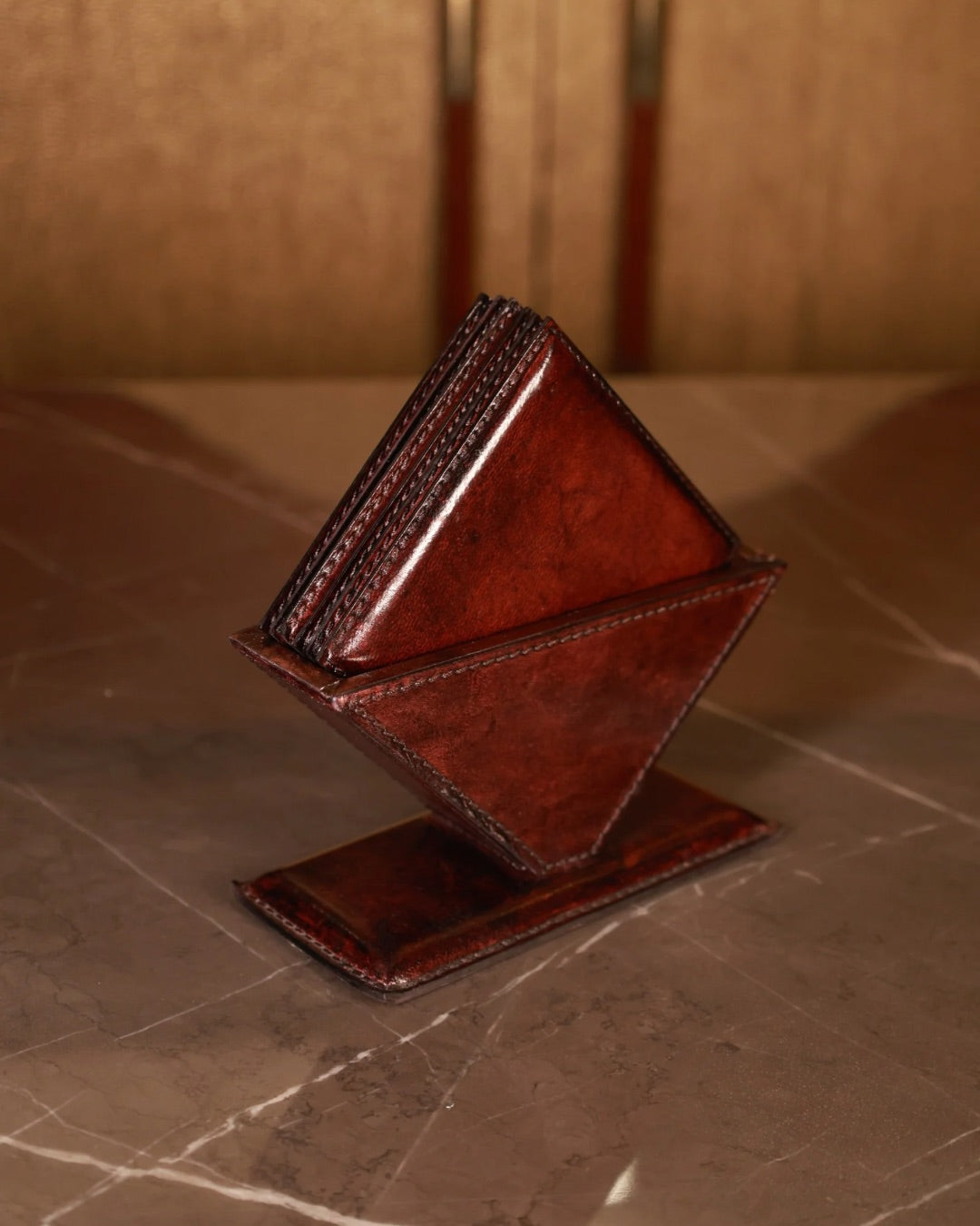 Luxury Leather Coaster